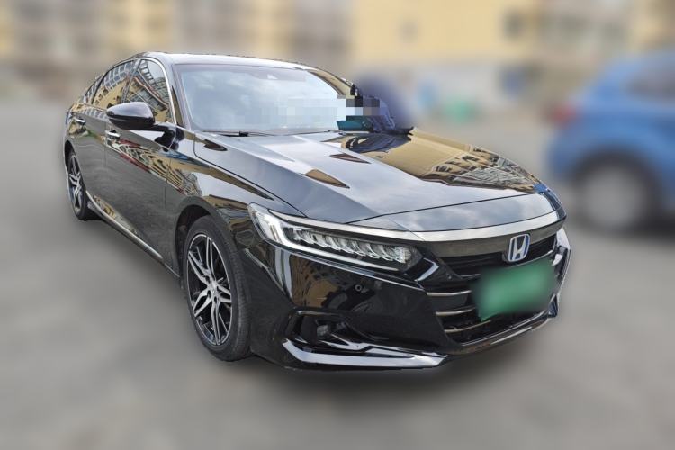 Used Honda Accord 2022 Xing·Hybrid 2.0L Phantom Night·Sharp Intelligence Edition Front Right 45 Deg