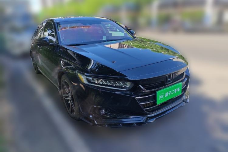 Used Honda Accord 2022 260TURBO Phantom Night · Prestige Edition Front Right 45 Deg
