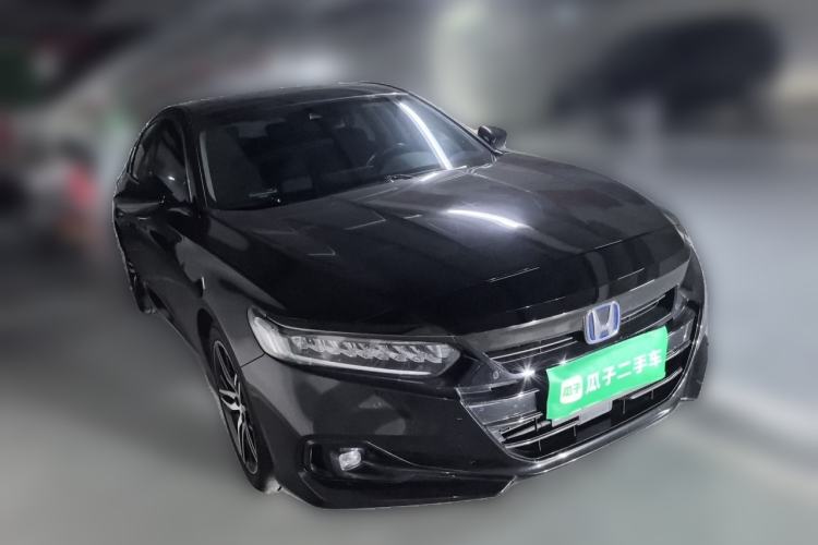 Used Honda Accord 2022 Xing·Hybrid 2.0L Phantom Night·Sharp Intelligence Edition Front Right 45 Deg