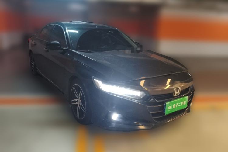Used Honda Accord 2022 Xing·Hybrid 2.0L Phantom Night·Sharp Intelligence Edition Front Right 45 Deg