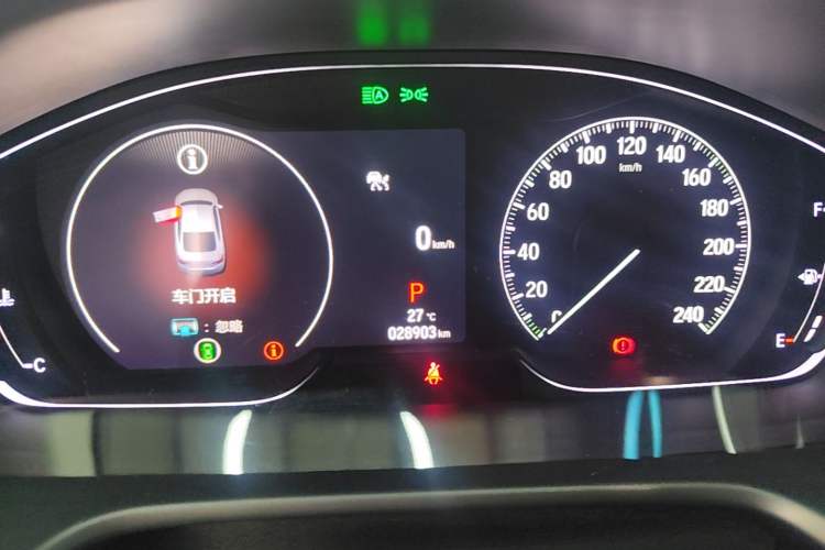 Used Honda Accord 2022 260TURBO Phantom Night · Prestige Edition Instrument Cluster