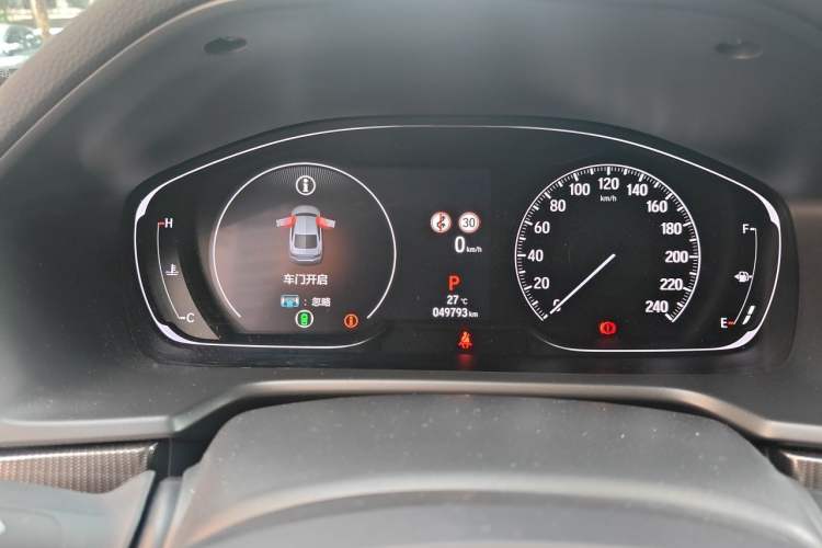 Used Honda Accord 2022 260TURBO Phantom Night · Prestige Edition Instrument Cluster