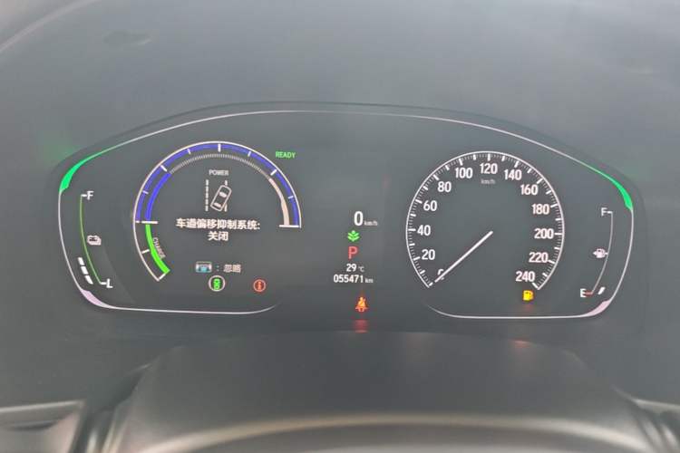 Used Honda Accord 2022 Xing·Hybrid 2.0L Phantom Night·Sharp Intelligence Edition Instrument Cluster
