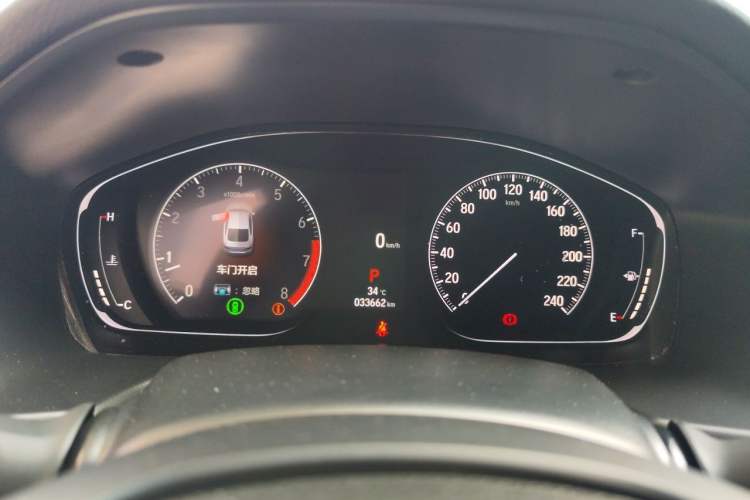 Used Honda Accord 2022 260TURBO Phantom Night · Prestige Edition Instrument Cluster