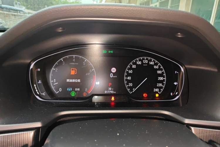Used Honda Accord 2022 260TURBO Phantom Night · Prestige Edition Instrument Cluster