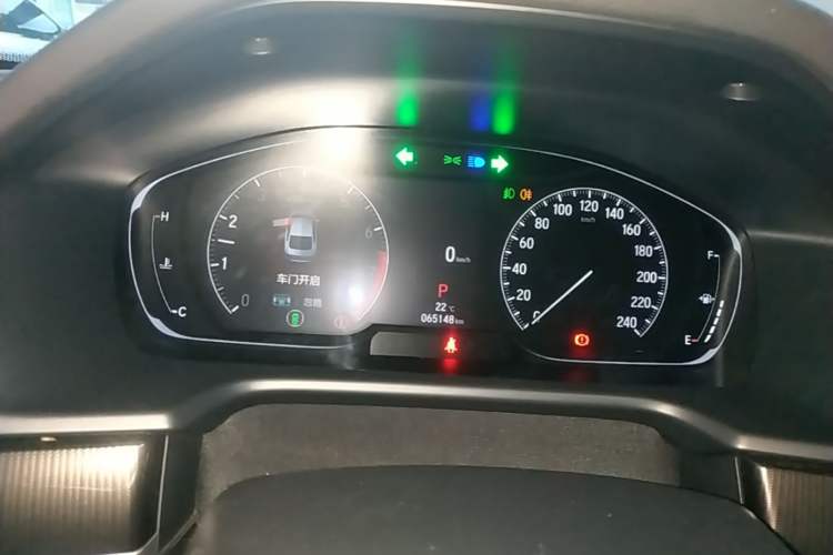 Used Honda Accord 2022 260TURBO Phantom Night · Prestige Edition Instrument Cluster