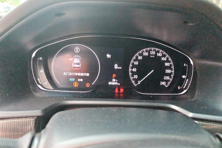 Used Honda Accord 2022 260TURBO Phantom Night · Prestige Edition Instrument Cluster