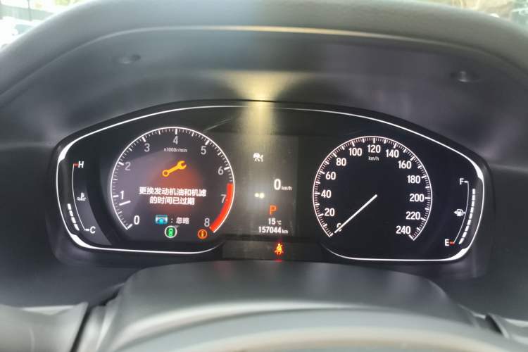 Used Honda Accord 2022 260TURBO Phantom Night · Prestige Edition Instrument Cluster