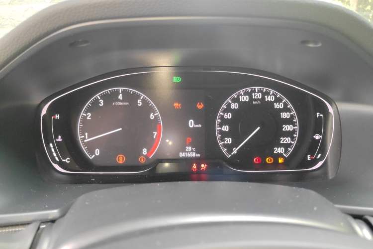 Used Honda Accord 2022 260TURBO Phantom Night · Prestige Edition Instrument Cluster
