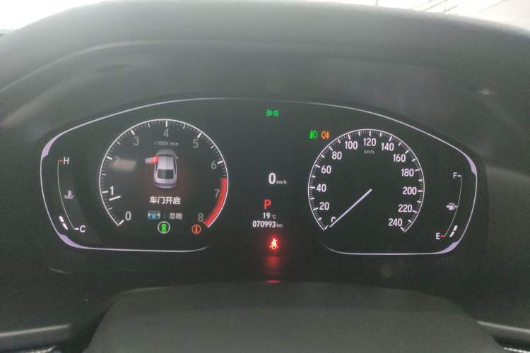 Used Honda Accord 2022 260TURBO Phantom Night · Prestige Edition Instrument Cluster