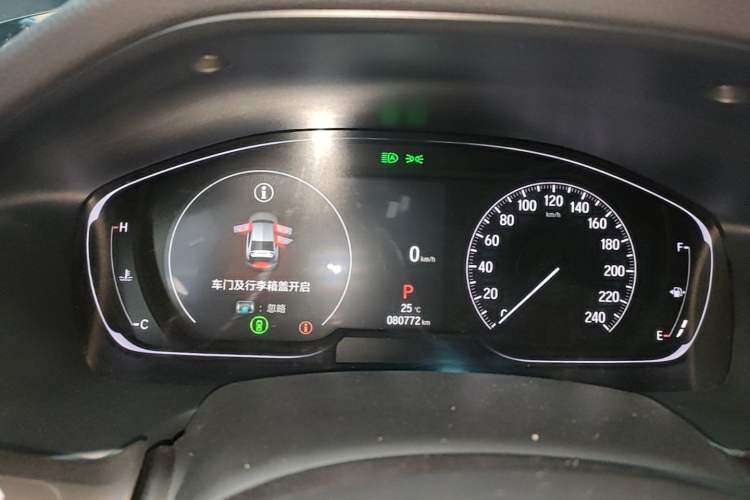 Used Honda Accord 2022 260TURBO Phantom Night · Prestige Edition Instrument Cluster
