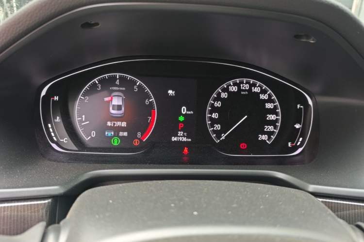 Used Honda Accord 2022 260TURBO Phantom Night · Prestige Edition Instrument Cluster