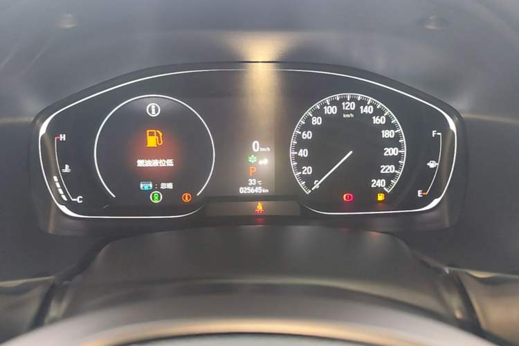 Used Honda Accord 2022 260TURBO Phantom Night · Prestige Edition Instrument Cluster