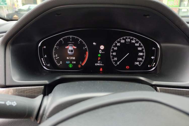 Used Honda Accord 2022 260TURBO Phantom Night · Prestige Edition Instrument Cluster