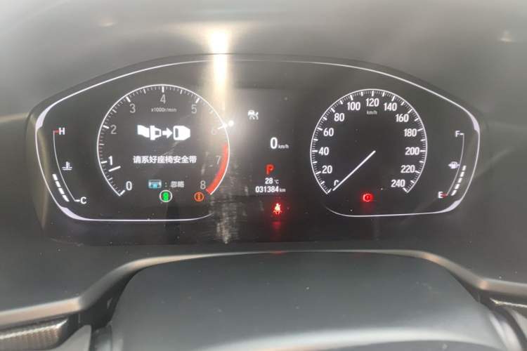 Used Honda Accord 2022 260TURBO Phantom Night · Prestige Edition Instrument Cluster