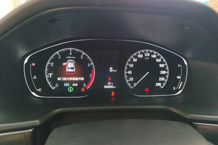 Used Honda Accord 2022 260TURBO Phantom Night · Prestige Edition Instrument Cluster