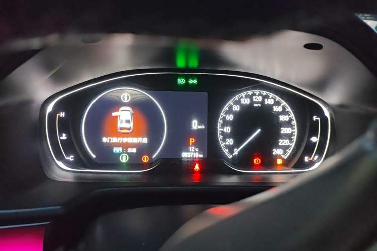 Used Honda Accord 2022 260TURBO Phantom Night · Prestige Edition Instrument Cluster
