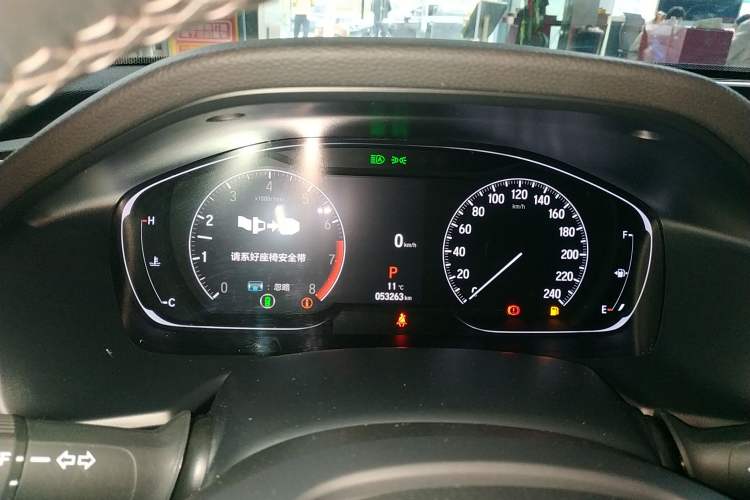 Used Honda Accord 2022 260TURBO Phantom Night · Prestige Edition Instrument Cluster