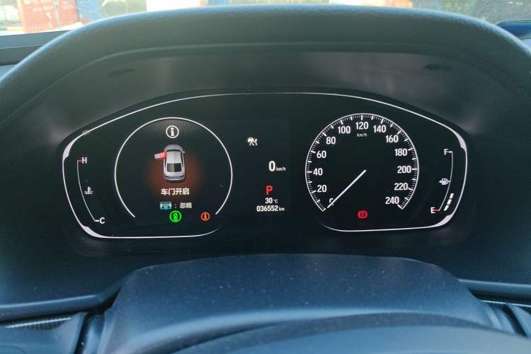 Used Honda Accord 2022 260TURBO Phantom Night · Prestige Edition Instrument Cluster