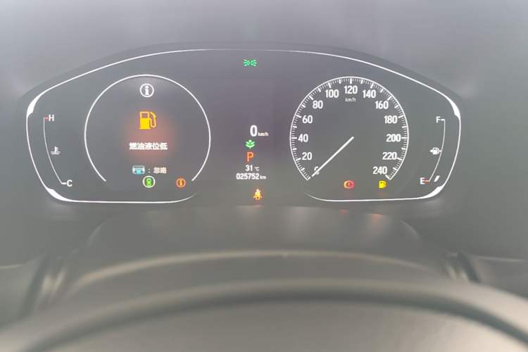 Used Honda Accord 2022 260TURBO Phantom Night · Prestige Edition Instrument Cluster
