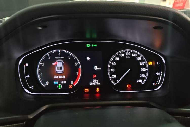 Used Honda Accord 2022 260TURBO Phantom Night · Prestige Edition Instrument Cluster