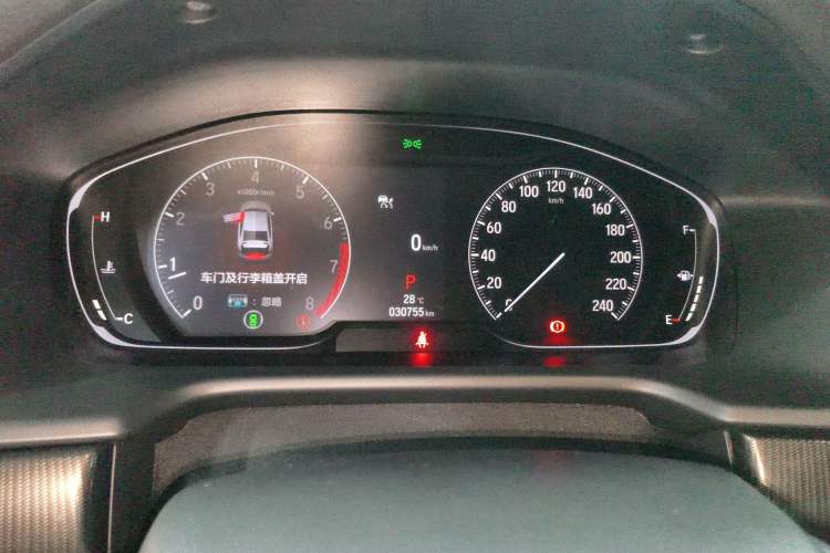 Used Honda Accord 2022 260TURBO Phantom Night · Prestige Edition Instrument Cluster