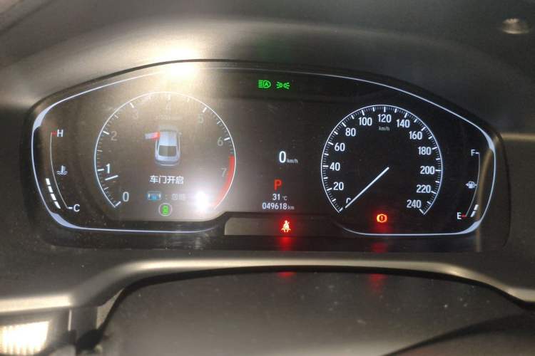 Used Honda Accord 2022 260TURBO Phantom Night · Prestige Edition Instrument Cluster