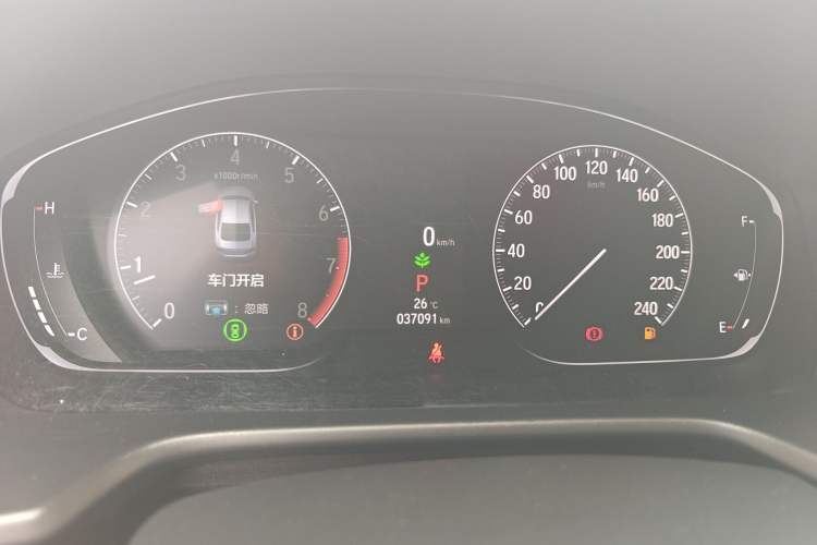 Used Honda Accord 2022 260TURBO Phantom Night · Prestige Edition Instrument Cluster