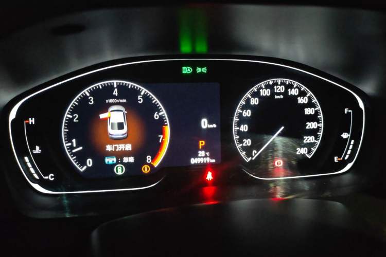 Used Honda Accord 2022 260TURBO Phantom Night · Prestige Edition Instrument Cluster