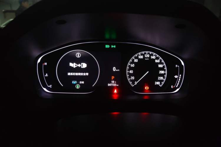 Used Honda Accord 2022 260TURBO Phantom Night · Prestige Edition Instrument Cluster