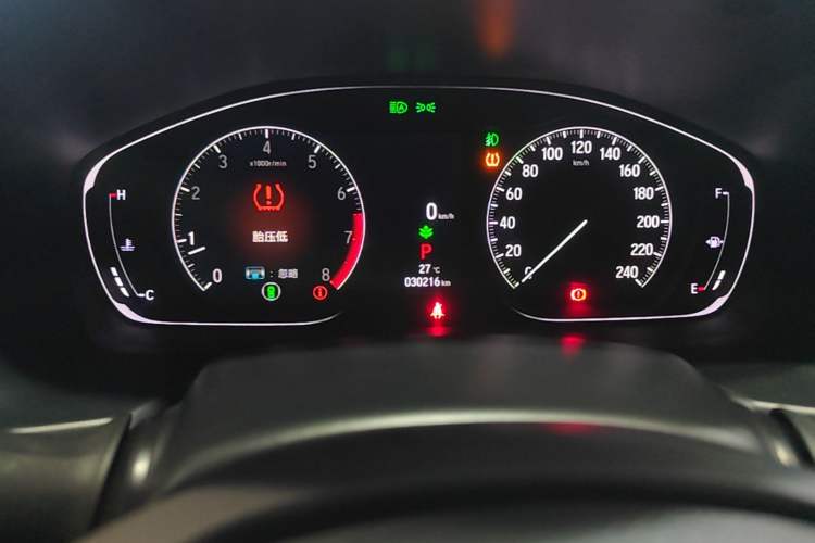 Used Honda Accord 2022 260TURBO Phantom Night · Prestige Edition Instrument Cluster