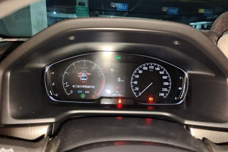 Used Honda Accord 2022 260TURBO Phantom Night · Prestige Edition Instrument Cluster