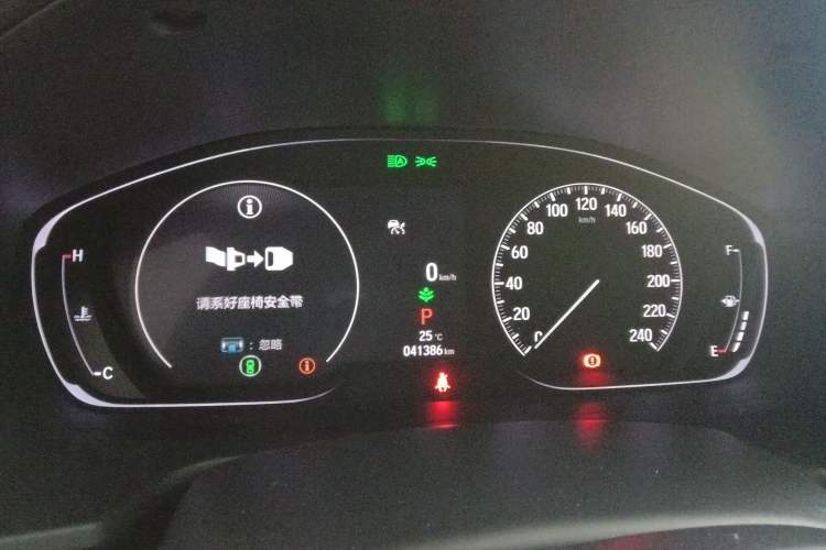 Used Honda Accord 2022 260TURBO Phantom Night · Prestige Edition Instrument Cluster