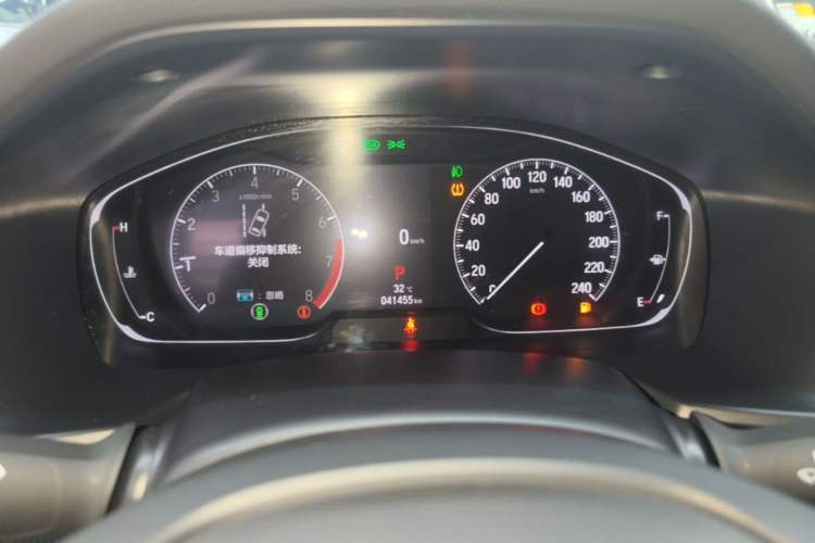 Used Honda Accord 2022 260TURBO Phantom Night · Prestige Edition Instrument Cluster
