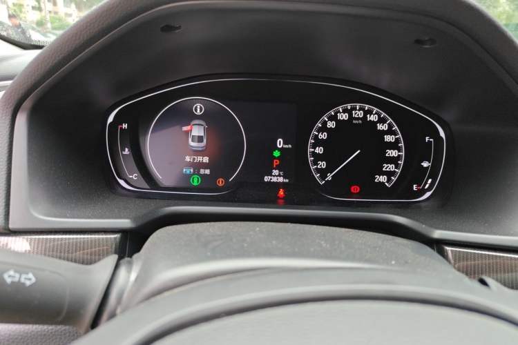 Used Honda Accord 2022 260TURBO Phantom Night · Prestige Edition Instrument Cluster