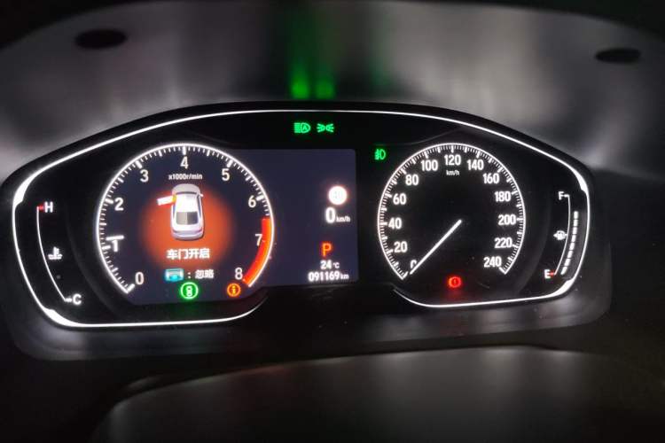 Used Honda Accord 2022 260TURBO Phantom Night · Prestige Edition Instrument Cluster