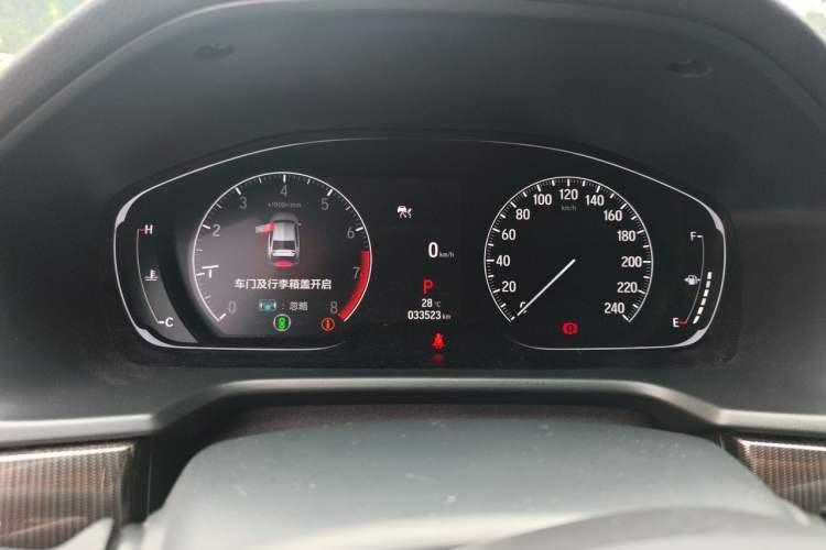 Used Honda Accord 2022 260TURBO Phantom Night · Prestige Edition Instrument Cluster