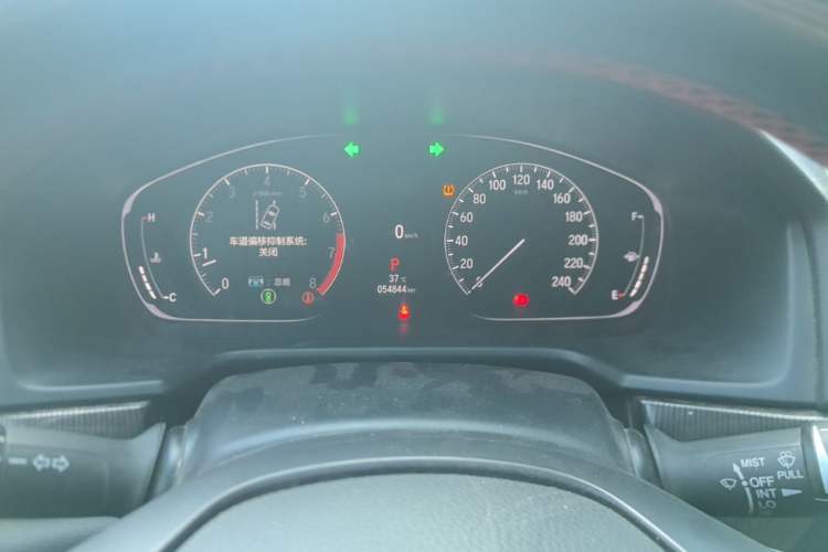 Used Honda Accord 2022 260TURBO Phantom Night · Prestige Edition Instrument Cluster