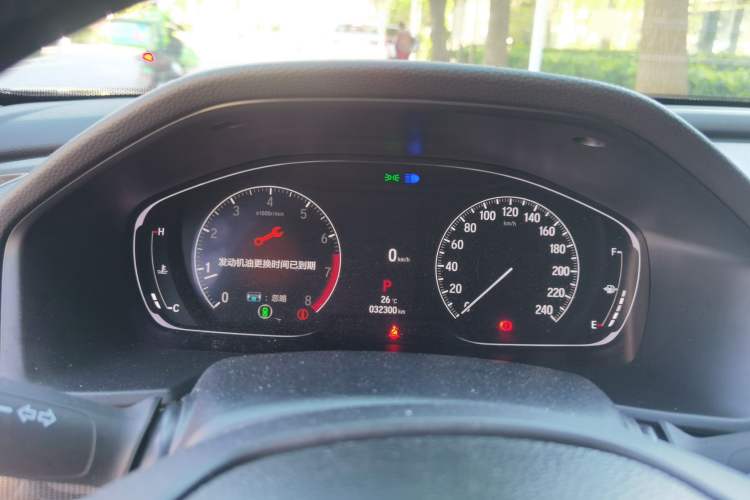 Used Honda Accord 2022 260TURBO Phantom Night · Prestige Edition Instrument Cluster