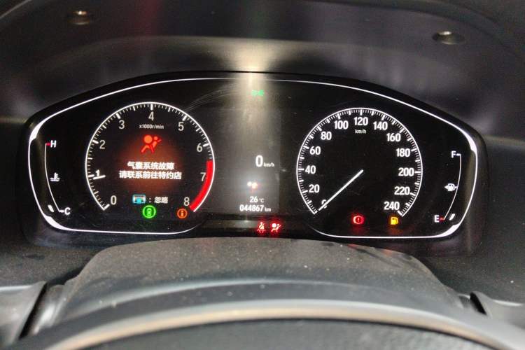 Used Honda Accord 2022 260TURBO Phantom Night · Prestige Edition Instrument Cluster