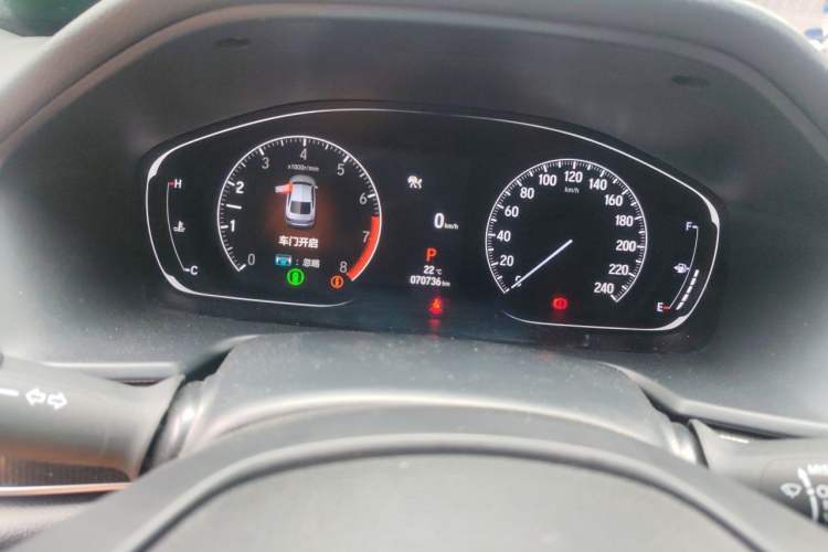 Used Honda Accord 2022 260TURBO Phantom Night · Prestige Edition Instrument Cluster