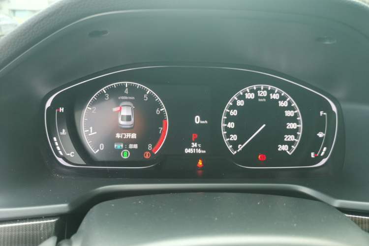 Used Honda Accord 2022 260TURBO Phantom Night · Prestige Edition Instrument Cluster