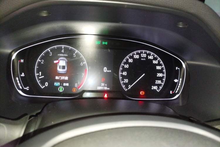 Used Honda Accord 2022 260TURBO Phantom Night · Prestige Edition Instrument Cluster