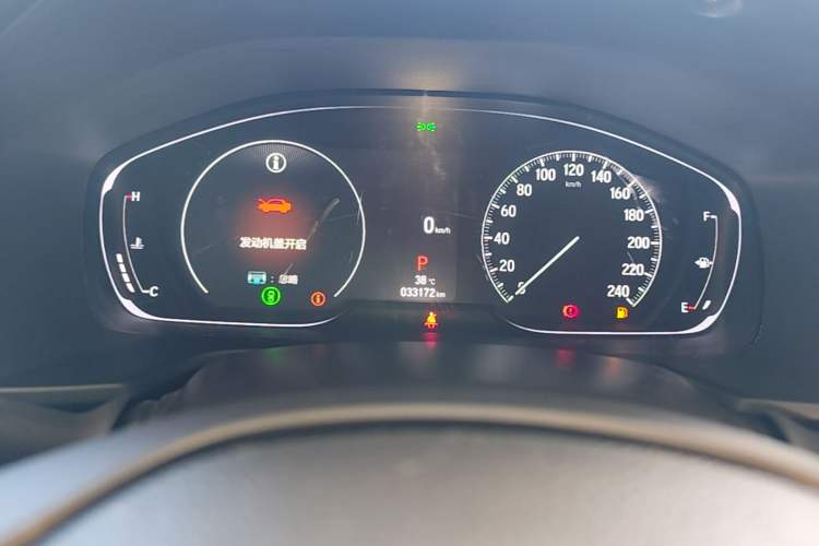 Used Honda Accord 2022 260TURBO Phantom Night · Prestige Edition Instrument Cluster