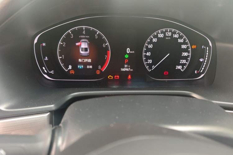 Used Honda Accord 2022 260TURBO Luxury Edition Odometer Close Up