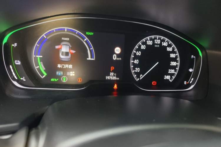 Used Honda Accord 2022 Xing·Hybrid 2.0L Xingling Version Odometer Close Up