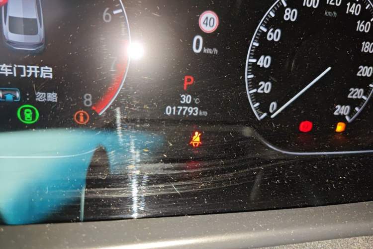 Used Honda Accord 2022 260TURBO Phantom Night · Prestige Edition Odometer Close Up