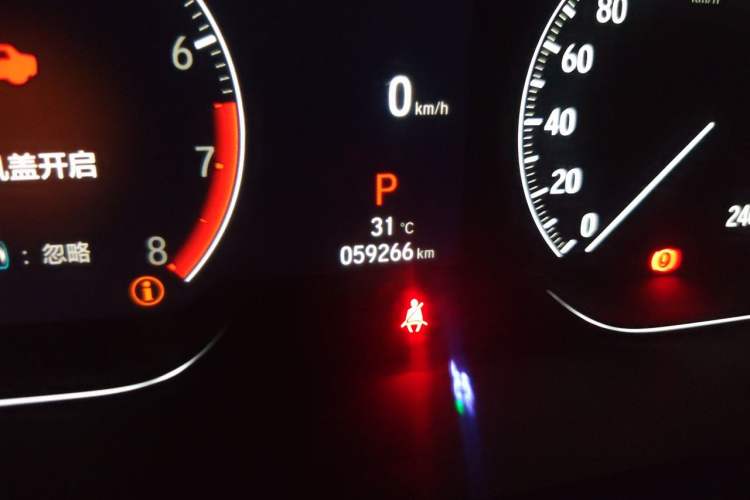 Used Honda Accord 2022 260TURBO Luxury Edition Odometer Close Up