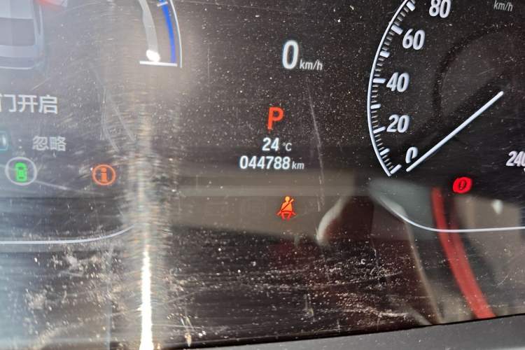 Used Honda Accord 2022 Xing·Hybrid 2.0L Xingling Version Odometer Close Up