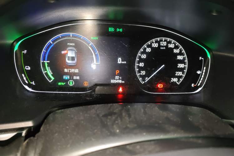 Used Honda Accord 2022 Xing·Hybrid 2.0L Xingling Version Odometer Close Up